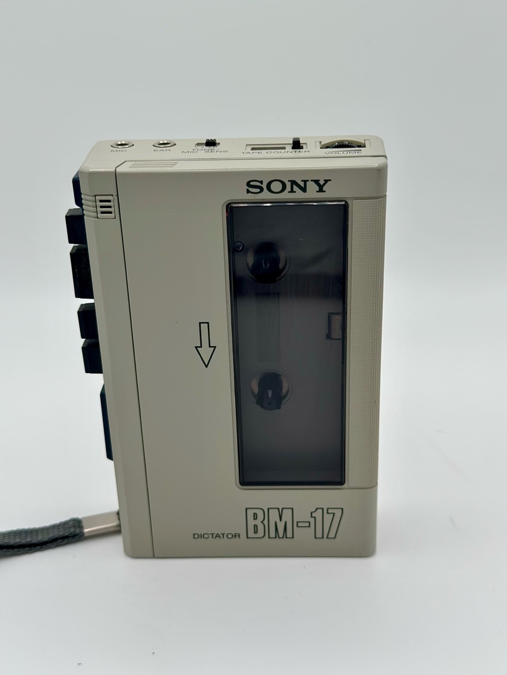 Vintage Sony Dictator BM-17 Cassette Recorder With
Tested And Working